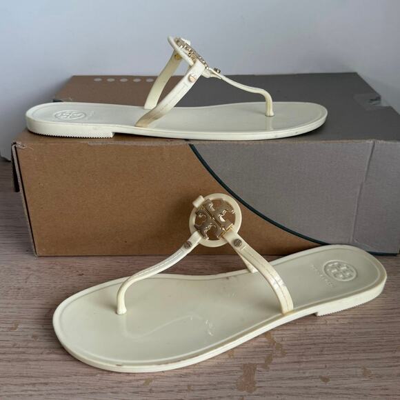 Tory Burch Mini Miller Jelly Sandals Women - SZ 9 - Picture 6 of 12